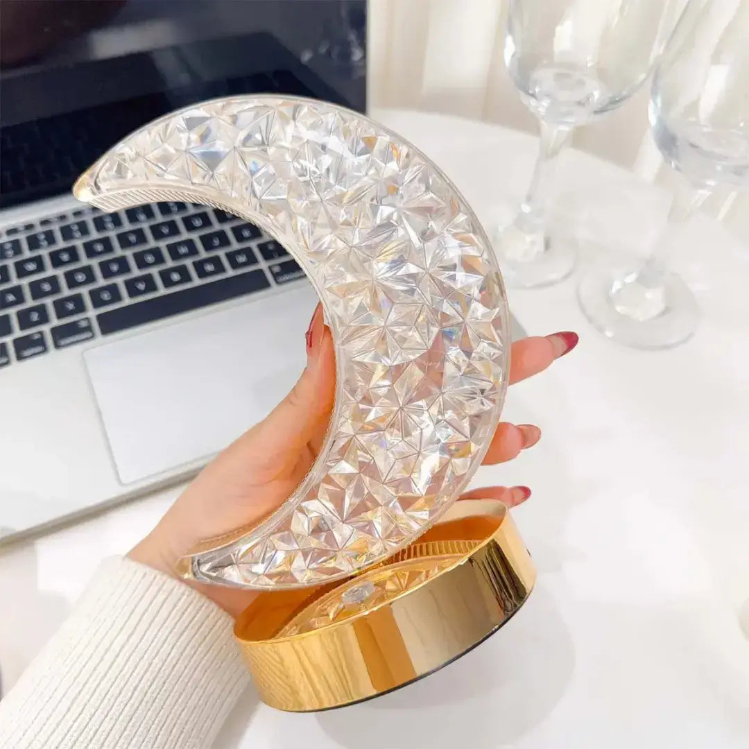 Luminária Lua Led Touch Recarregável