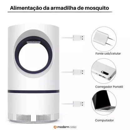 Armadilha Mata Mosquito Ultravioleta