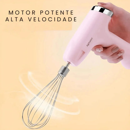 Mini Batedeira e Processador 3 em 1 Portátil