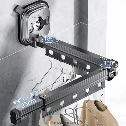 Varal Sem Perfuração Extensível Dobrável