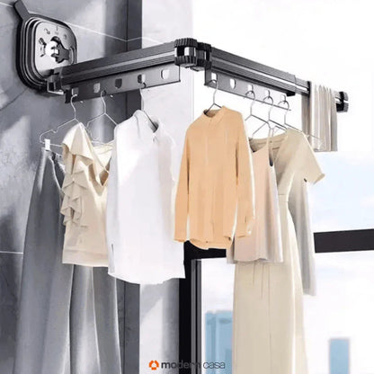 Varal Sem Perfuração Extensível Dobrável