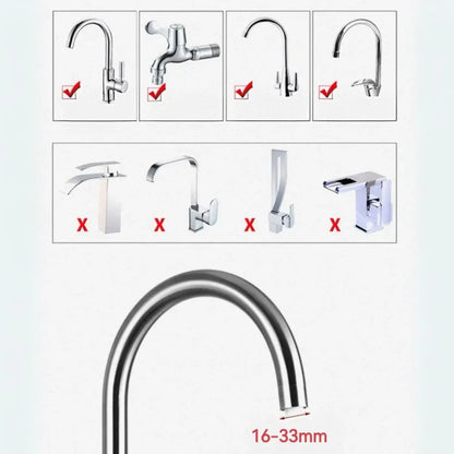 Mini Purificador de Água com Filtro para Torneira