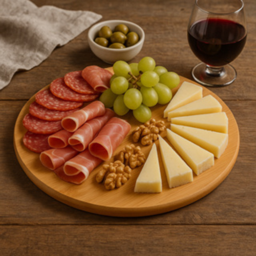 Tábua de Mesa em Bambu Giratóra