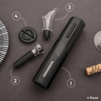 Abridor de Vinho Elétrico Automático