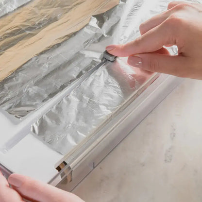 Organizador de Rolos Papel Filme Alumínio Duplo Clear