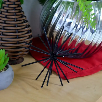 Escultura Ouriço do Mar em Metal