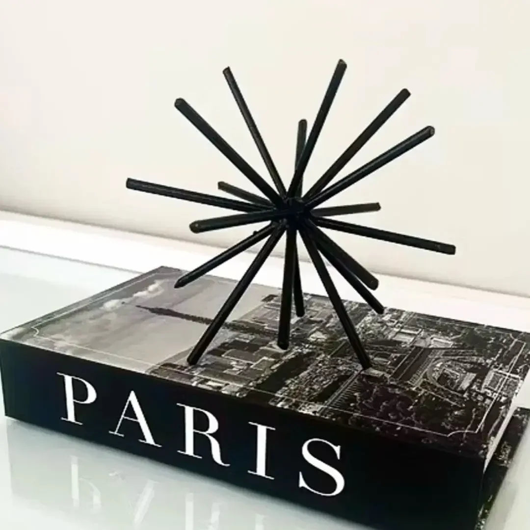 Escultura Ouriço do Mar em Metal