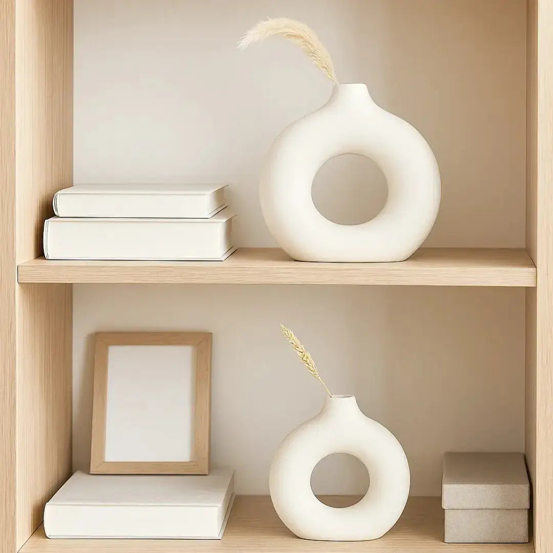 Kit 2 Vasos Redondos Donut