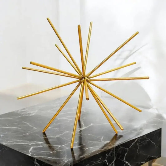 Escultura Ouriço do Mar em Metal