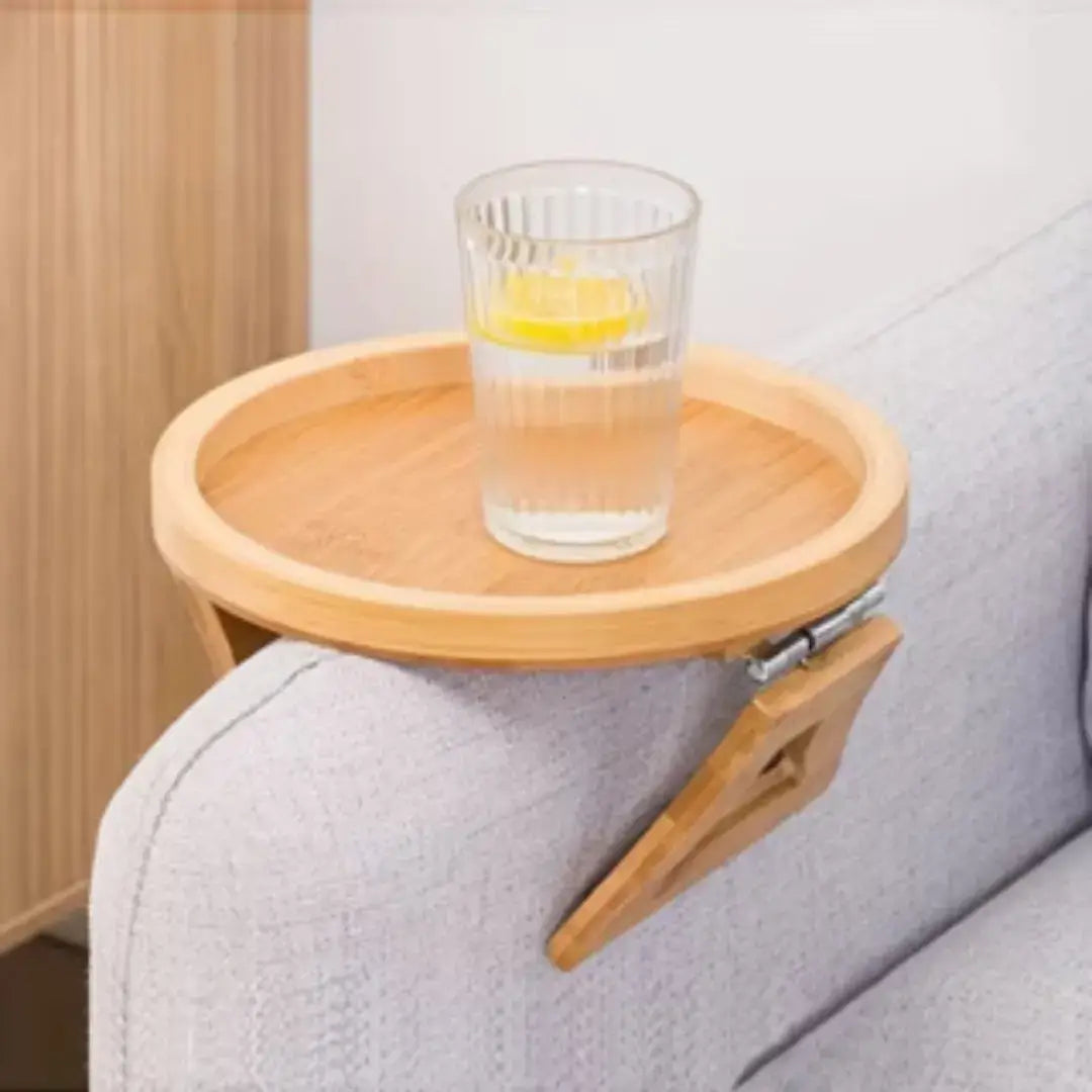 Bandeja Dobrável para Braço de Sofá