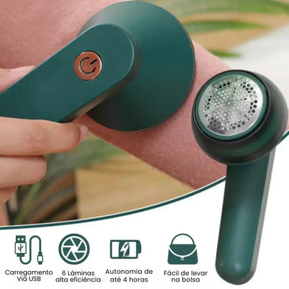 Aparador de Bolinhas e Pelos Elétrico Portátil