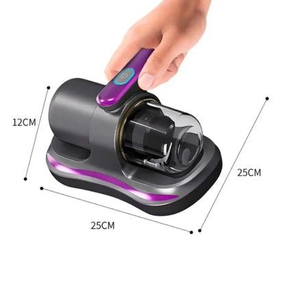 Aspirador Portátil Anti-Ácaro Esterilização UV Sem Fio