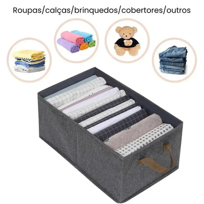 Caixa de Armazenamento Organizadora Dobrável