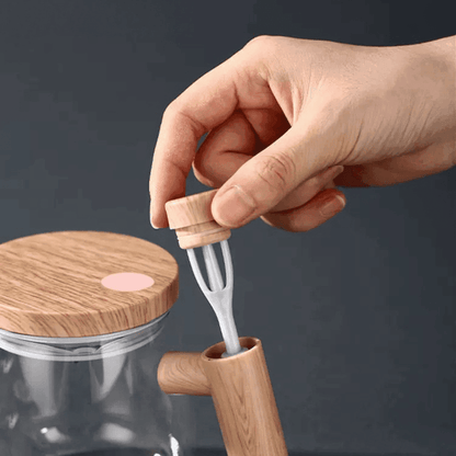 Copo Misturador de Bebidas Mixer em Vidro