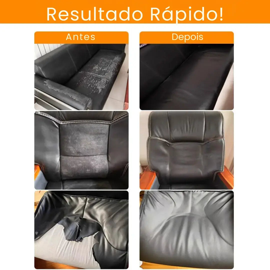 Couro Autoadesivo Ecológico para Revestimento e Reparo