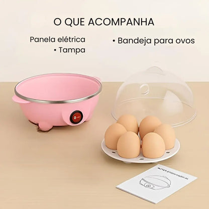 Cozedor Elétrico de Ovos e Legumes Multifuncional
