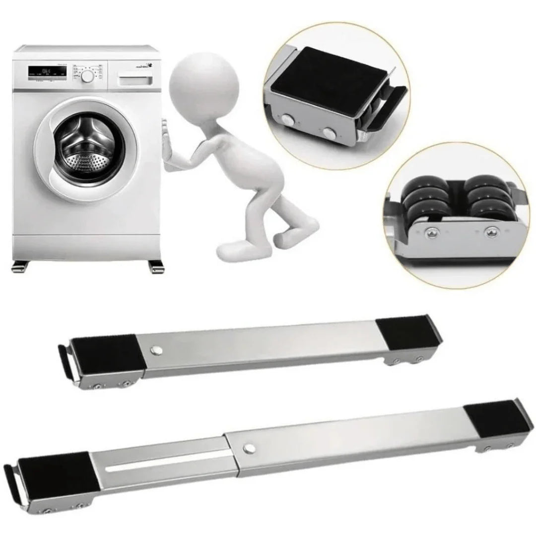 Suporte Para Pesos Com Rodinhas Ajustáveis