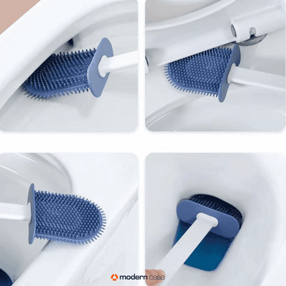 Escova de Limpeza Sanitária Silicone 2 em 1