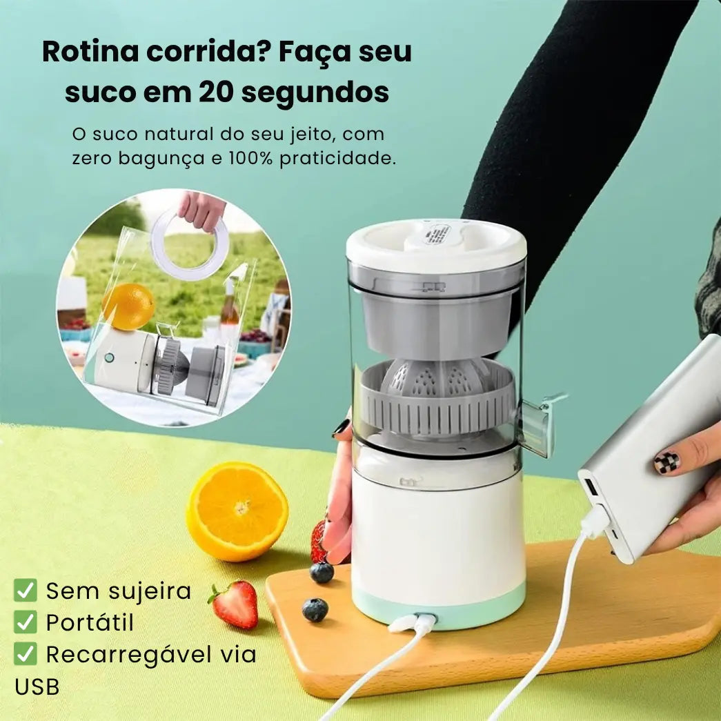 Espremedor de Frutas Elétrico Portátil USB