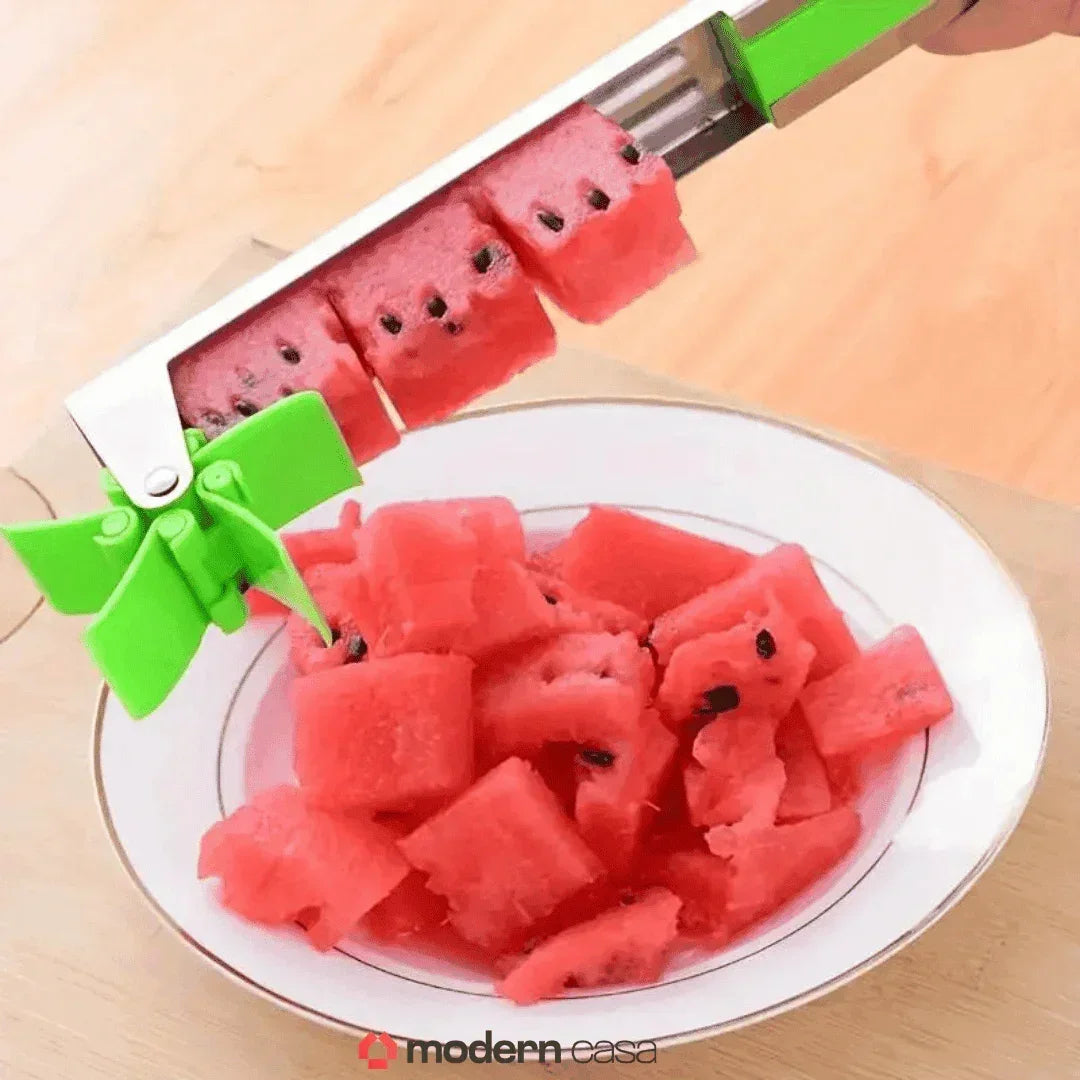 Fatiador E Cortador De Melancia Em Cubos Inox