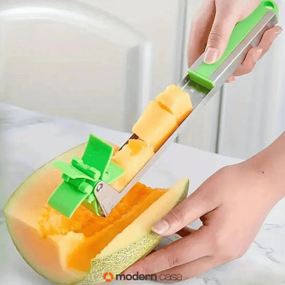 Fatiador E Cortador De Melancia Em Cubos Inox