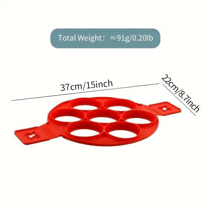 Forma para Panquecas em Silicone Antiaderente - Compre 2 Leve 3