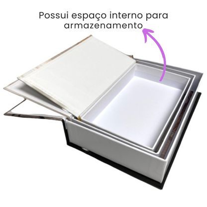 Livros Decorativos Kit 3 Peças