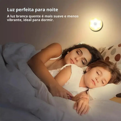 Luminária LED com Sensor de Movimento