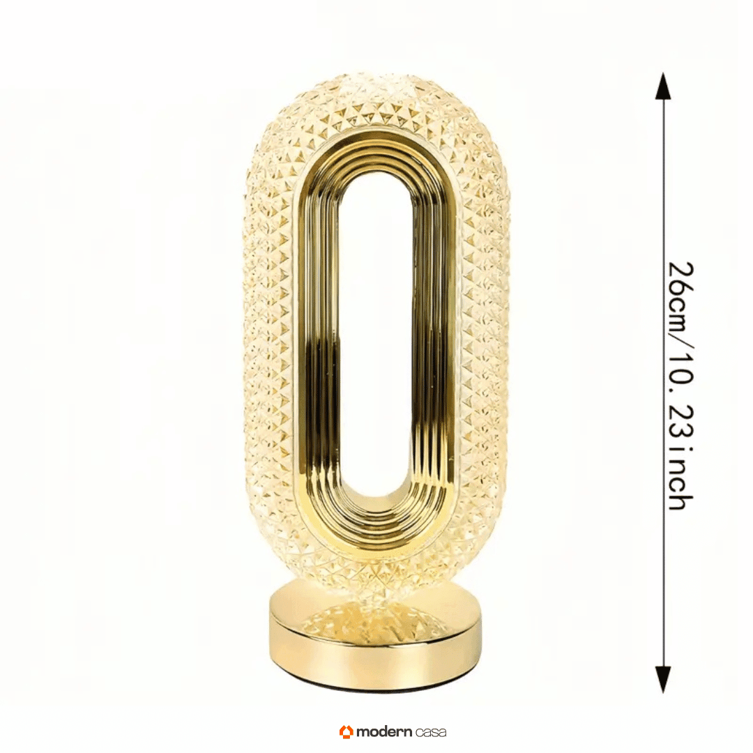 Luminária de LED Cristal Luxo