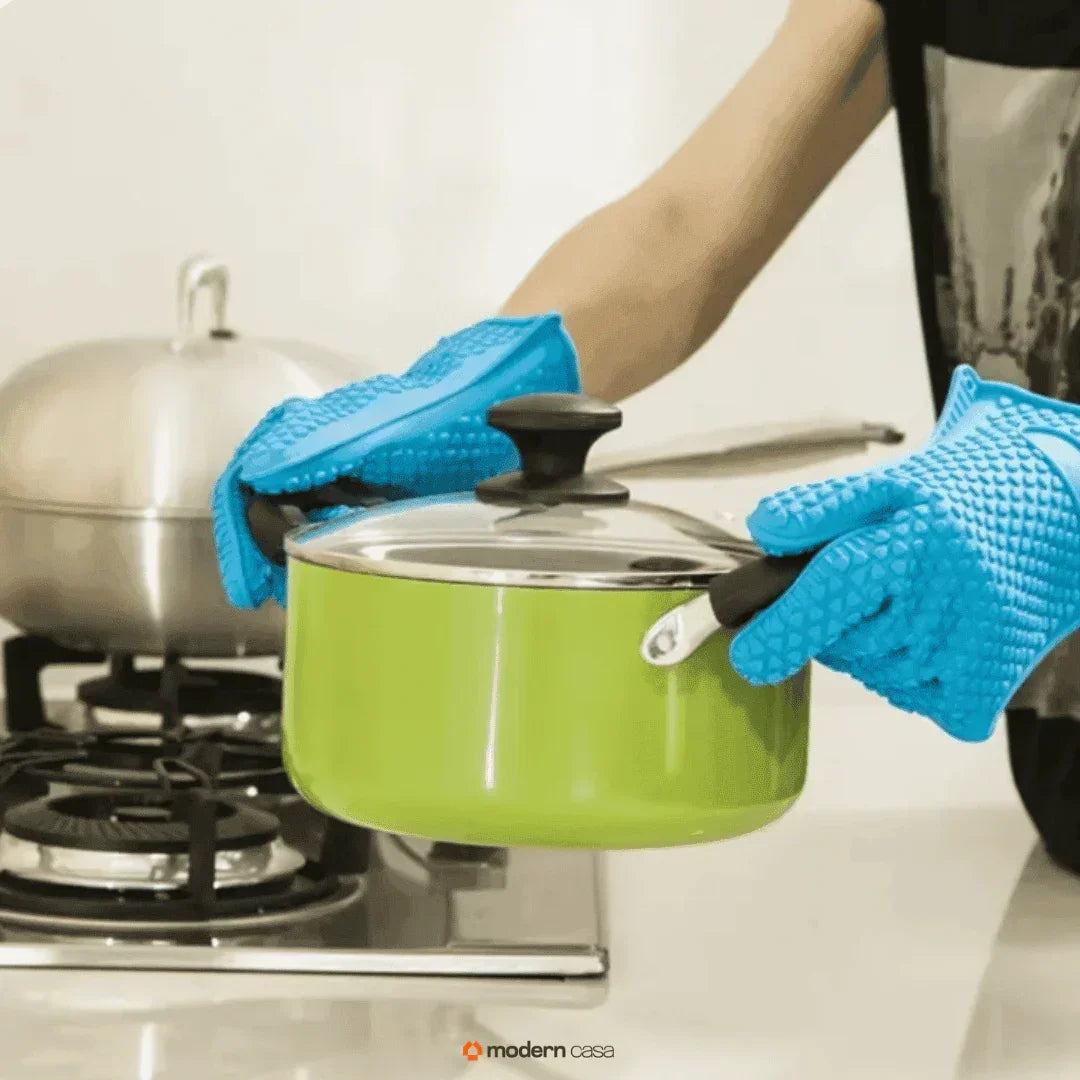 Luva de Silicone para Alta Temperatura