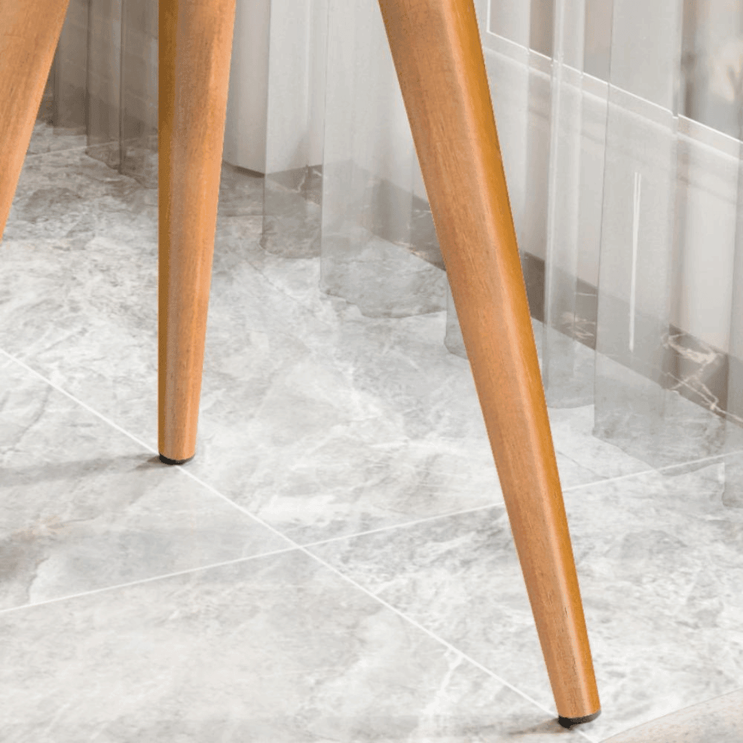 Mesa de Apoio Lateral Redonda Pé Palito Retrô