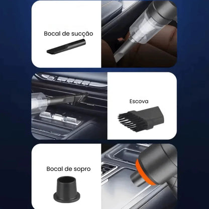 Mini Aspirador de Pó Portátil USB 2 em 1