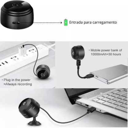Mini Câmera Espiã Wi-Fi A9