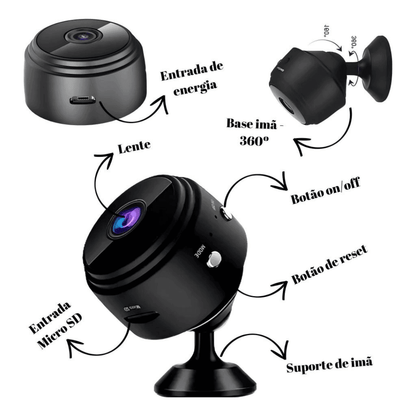 Mini Câmera Espiã Wi-Fi A9