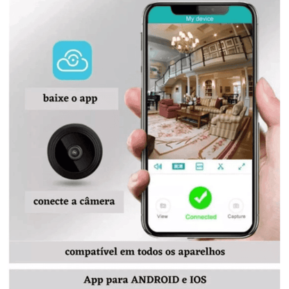Mini Câmera Espiã Wi-Fi A9