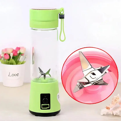 Mini Liquidificador Portátil USB Recarregável