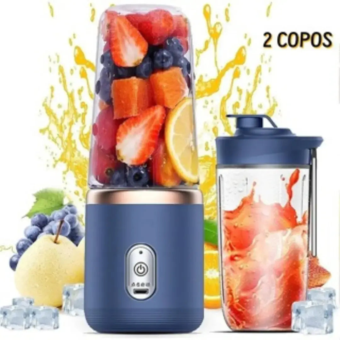 Mini Liquidificador Portátil com Copo Extra