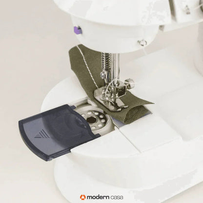 Mini Máquina Costura Portátil Elétrica