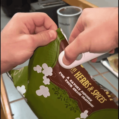 Mini Seladora de Embalagens Portátil USB