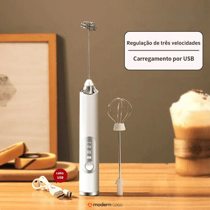 Mixer Elétrico Recarregável Multifunções