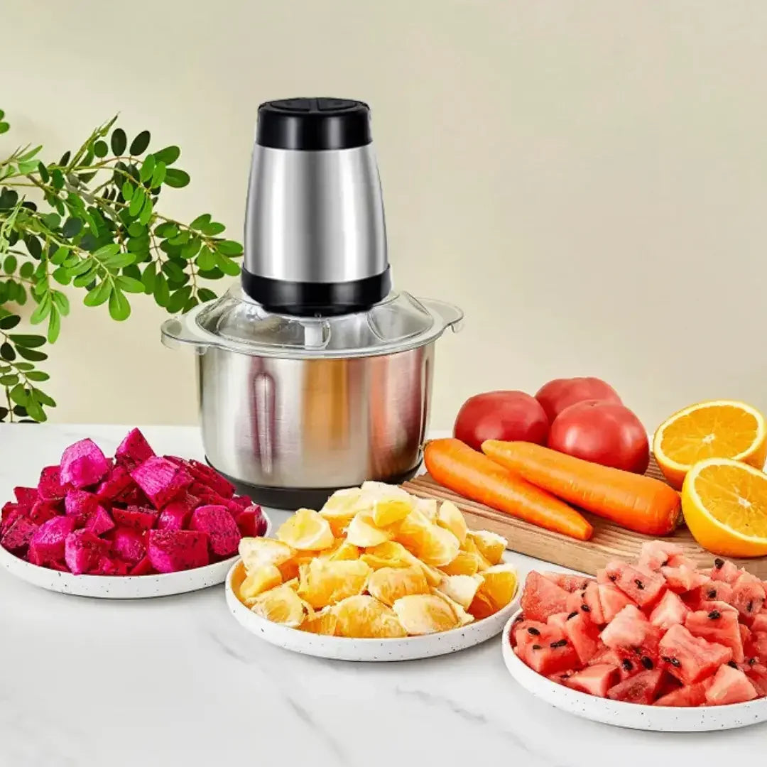 Moedor e Triturador Multifuncional em Aço Inox PowerChef 300