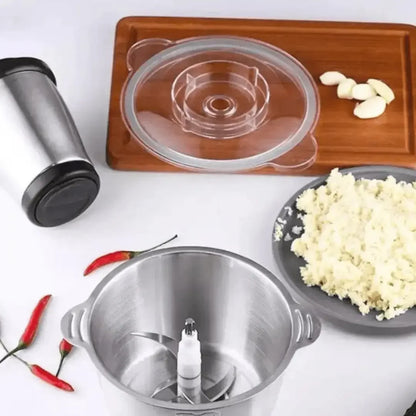 Moedor e Triturador Multifuncional em Aço Inox PowerChef 300