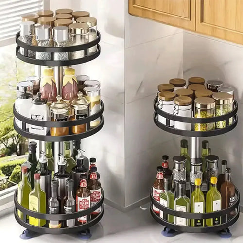 Organizador de Temperos e Condimentos Rotativo