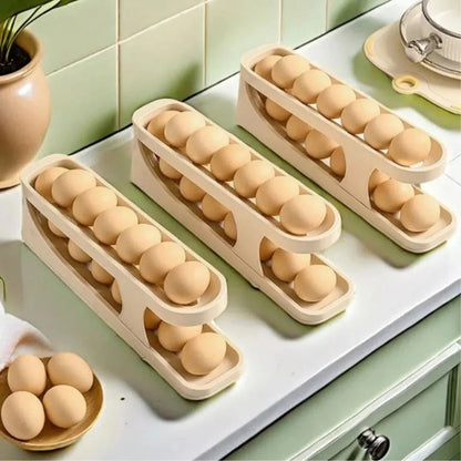 Porta Ovos de Rolagem Automática