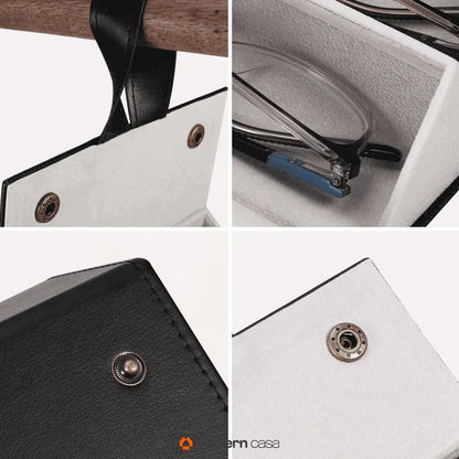 Porta Óculos Organizador Dobrável com Divisórias