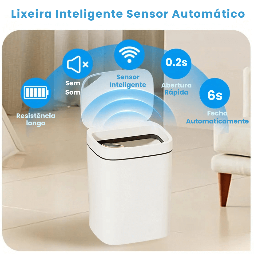 Lixeira Automática com Sensor de Proximidade