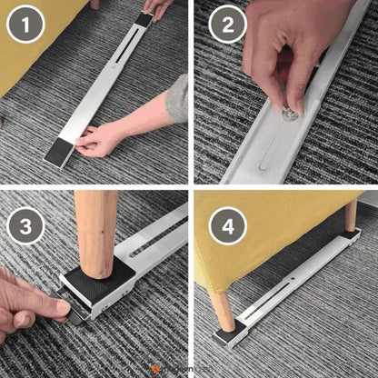 Suporte Para Pesos Com Rodinhas Ajustáveis