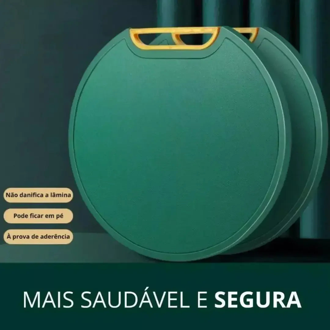 Tábua de Corte Antiderrapante À Prova De Mofo Com Suporte