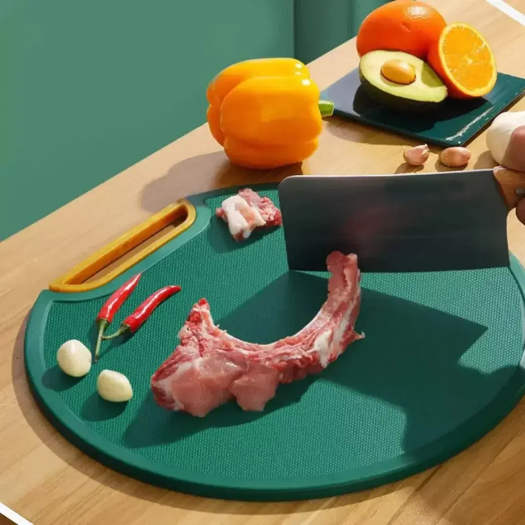 Tábua de Corte Antiderrapante À Prova De Mofo Com Suporte