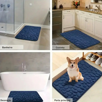 Tapete Antiderrapante Para Banheiro Alta Absorção